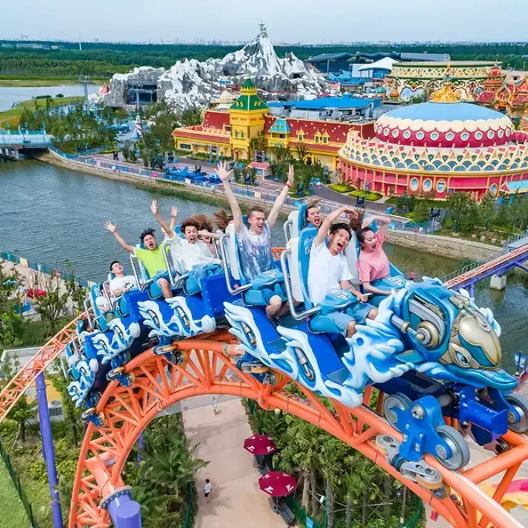 从上海伊龙酒店出发游览上海海昌海洋公园